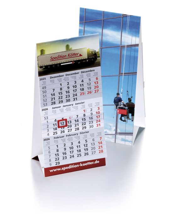 Aufstellkalender "Desk"