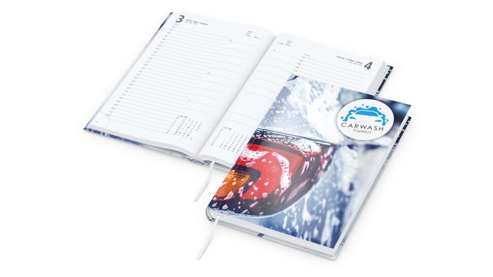 Tageskalender Advance Mo.–So. je 1 Seite Papier-Hardcover Ansicht 2
