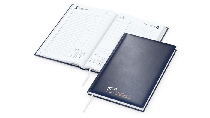 Tageskalender Basic EXPRESS Mo.–Fr. je 1 Seite 320 Seiten Kunstleder-Hardcover Ansicht 2