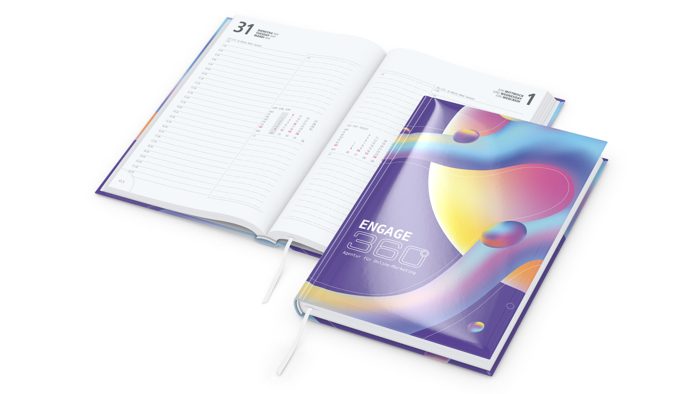 Tageskalender Image Mo.–Fr. je 1 Seite 352 Seiten Papier-Hardcover Ansicht 2