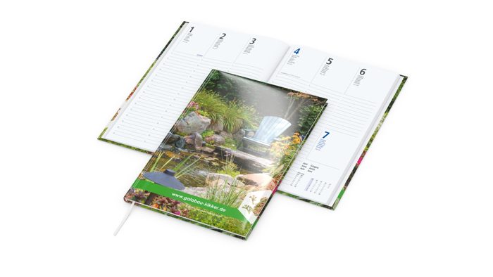 Wochenkalender Media 175 x 245 mm Papier-Hardcover Ansicht 2