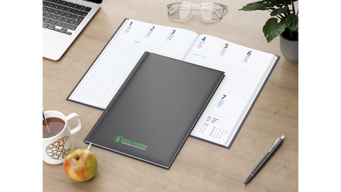 Wochenkalender Media EXPRESS 175 x 245 mm Kunstleder-Hardcover matt Ansicht 3