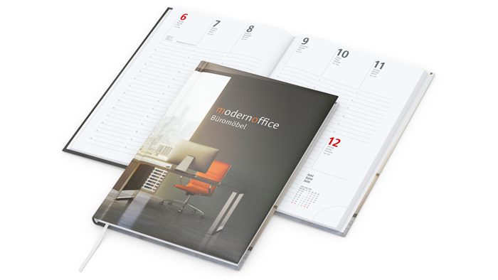 Wochenkalender Prestige A5 Papier-Hardcover Ansicht 2