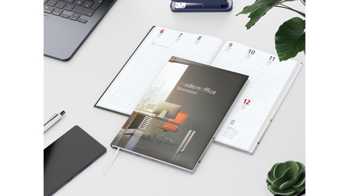 Wochenkalender Prestige A5 Papier-Hardcover Ansicht 3