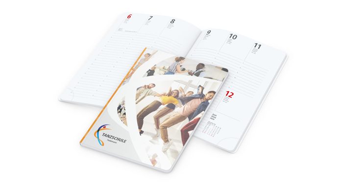 Wochenkalender Prestige-Flexx A5 Naturkarton-Softcover individuell bedruckt Ansicht 2