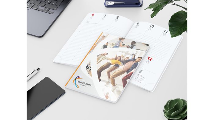 Wochenkalender Prestige-Flexx A5 Naturkarton-Softcover individuell bedruckt Ansicht 3